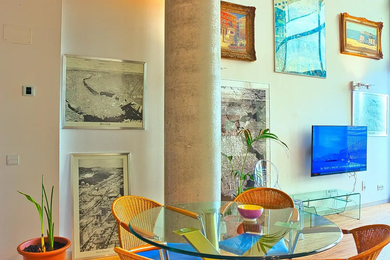 Esszimmer von Wohnung zum Verkauf in San Sebastián de los Reyes mit Klimaanlage, Heizung und Terrasse