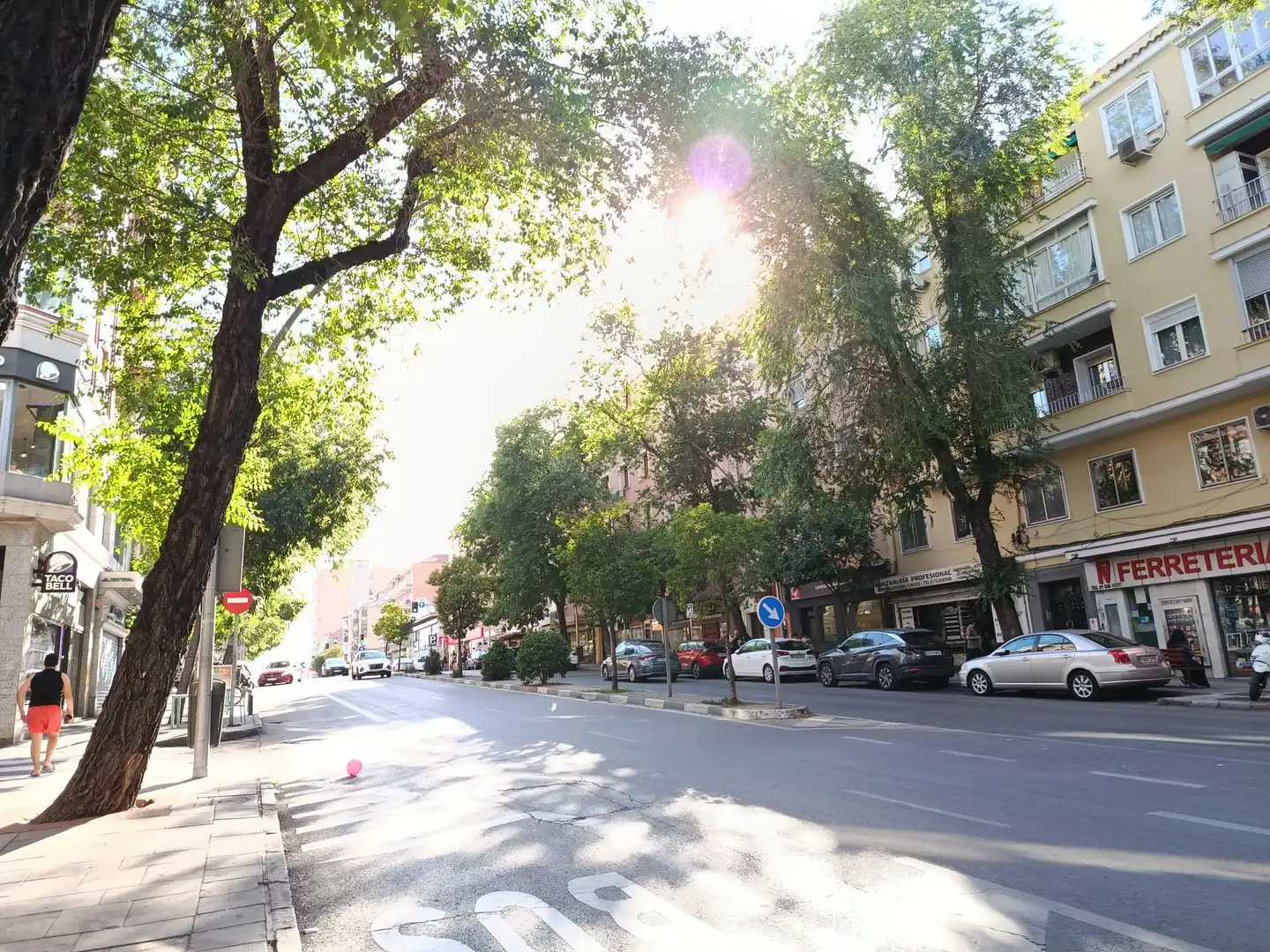 Vista exterior de Planta baja en venta en Madrid