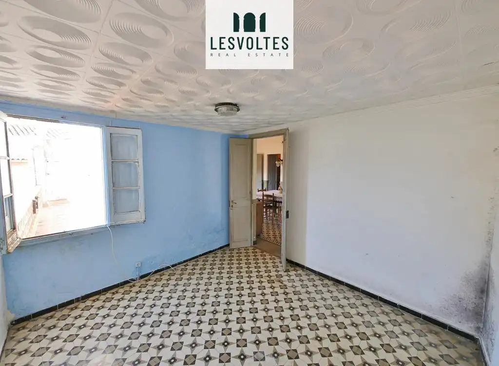 Sala de estar de Casa o chalet en venta en Parlavà con Jardín privado, Terraza y Trastero