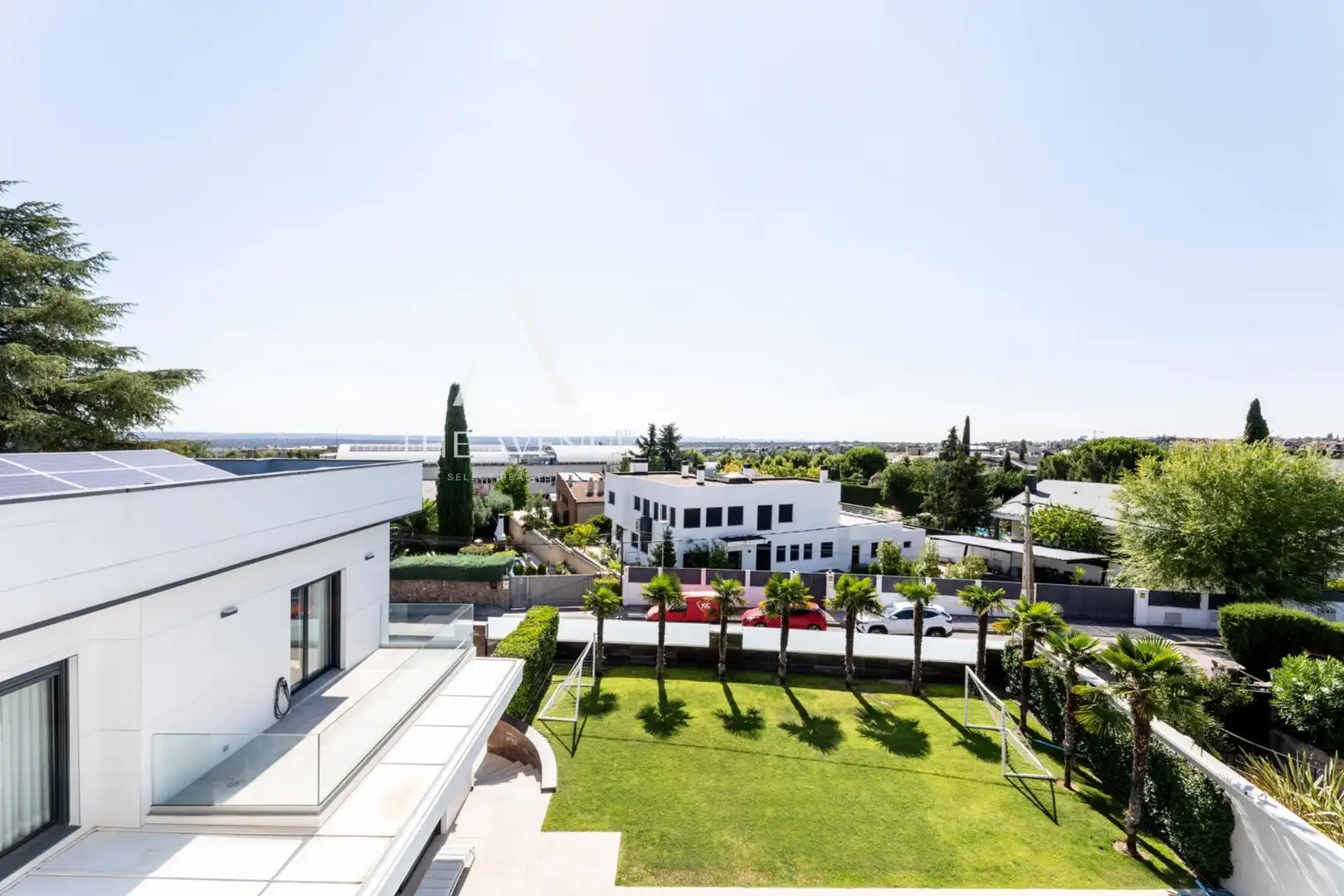 Terrassa de Casa o xalet en venda en Las Rozas de Madrid amb Aire condicionat, Calefacció i Jardí privat