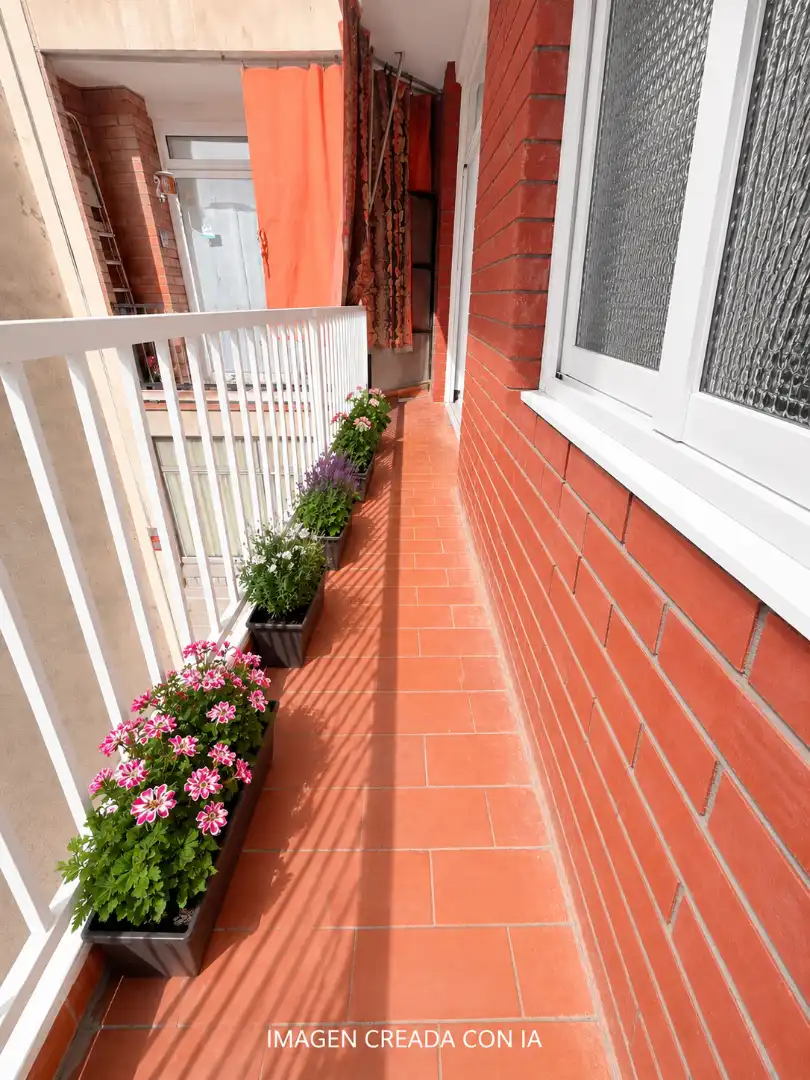 Terrasse von Wohnung zum Verkauf in L'Hospitalet de Llobregat mit Balkon