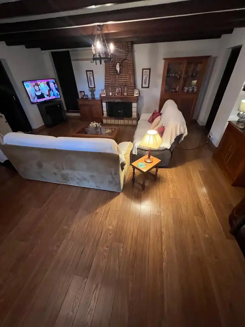 Sala d'estar de Casa o xalet en venda en Benidorm amb Aire condicionat, Terrassa i Traster