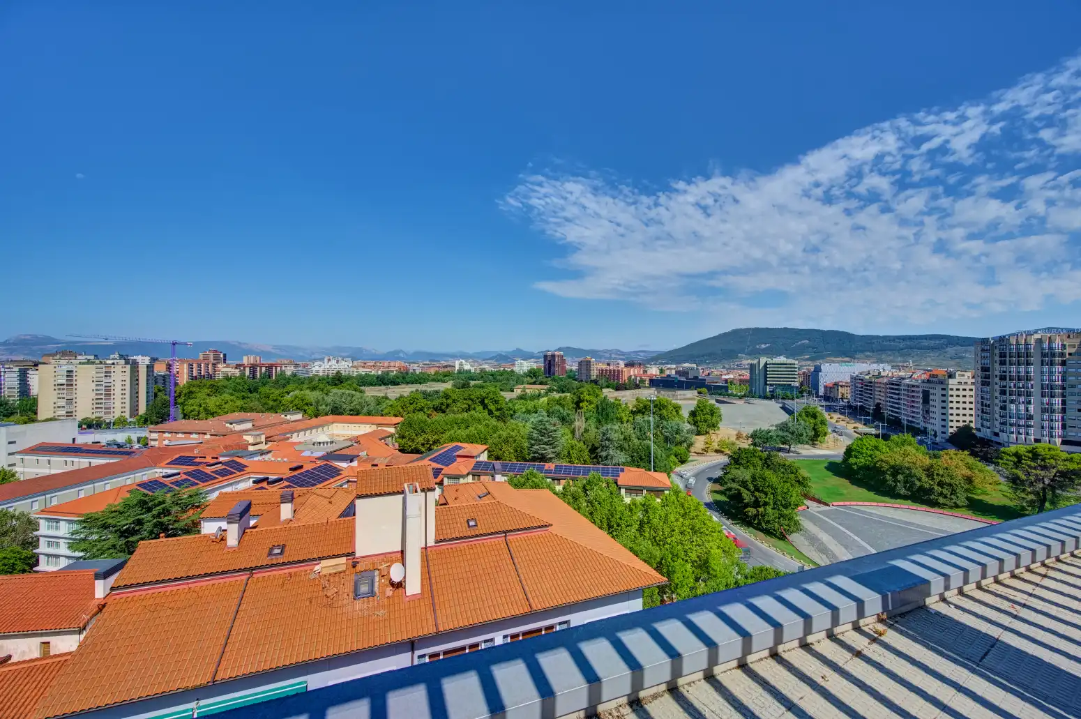 Vista exterior de Pis en venda en  Pamplona / Iruña amb Calefacció, Parquet i Moblat