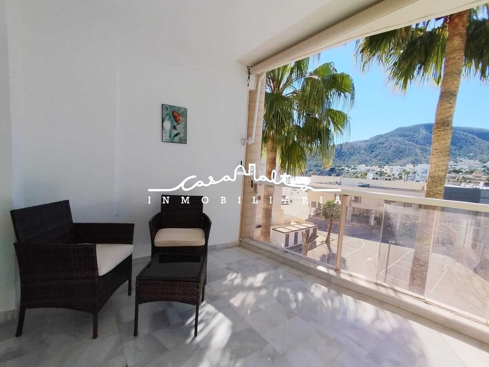 Terrace of Flat for rent in L'Alfàs del Pi  with Air Conditioner, Private garden and Terrace