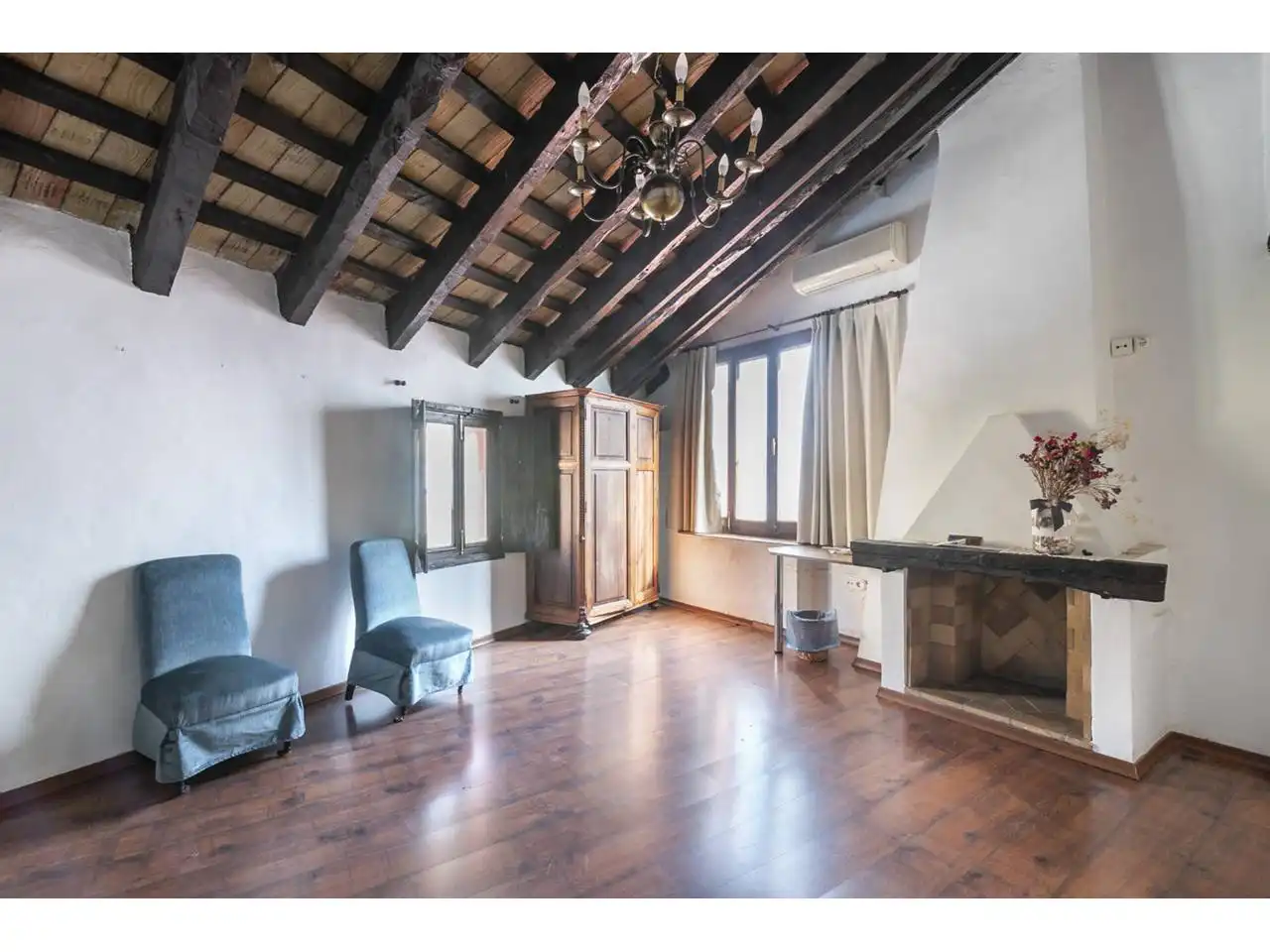 Sala d'estar de Casa o xalet en venda en Xàtiva amb Aire condicionat, Jardí privat i Terrassa