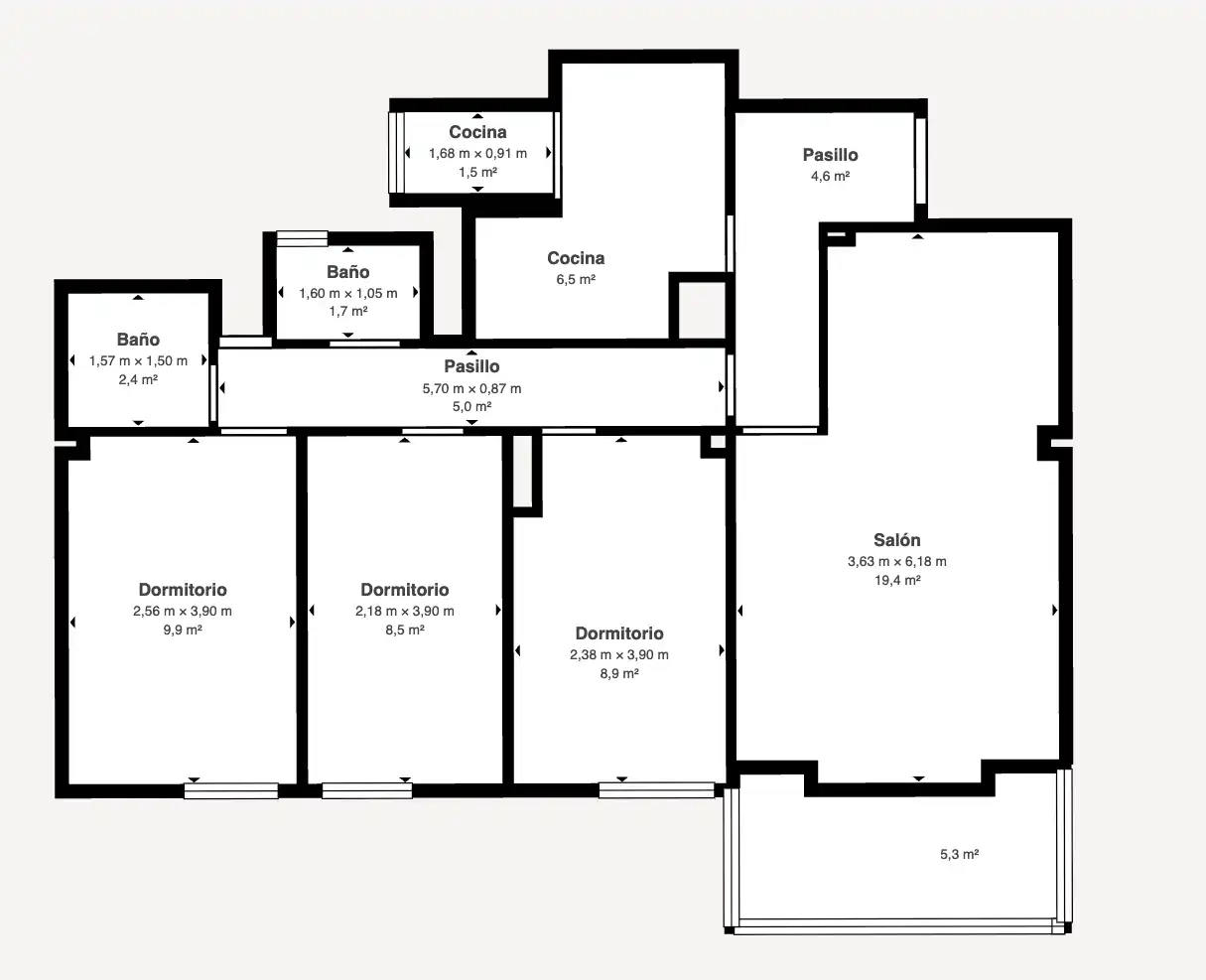Piso en venta en Rivas-Vaciamadrid con Calefacción, Terraza y Trastero