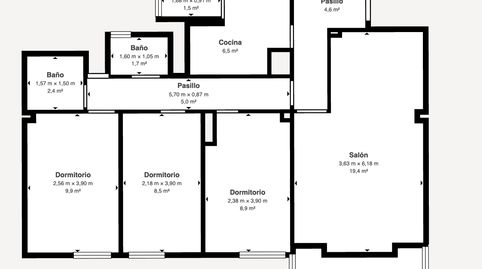 Foto 2 de Piso en venta en Covibar - Pablo Iglesias, Rivas-Vaciamadrid