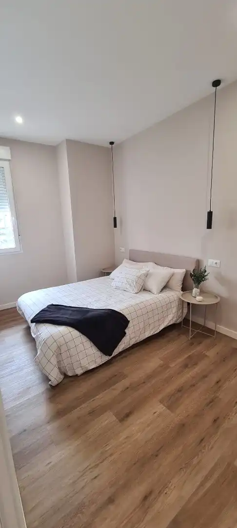 Schlafzimmer von Wohnung zum Verkauf in Mataró mit Klimaanlage, Parkett und Abstellraum