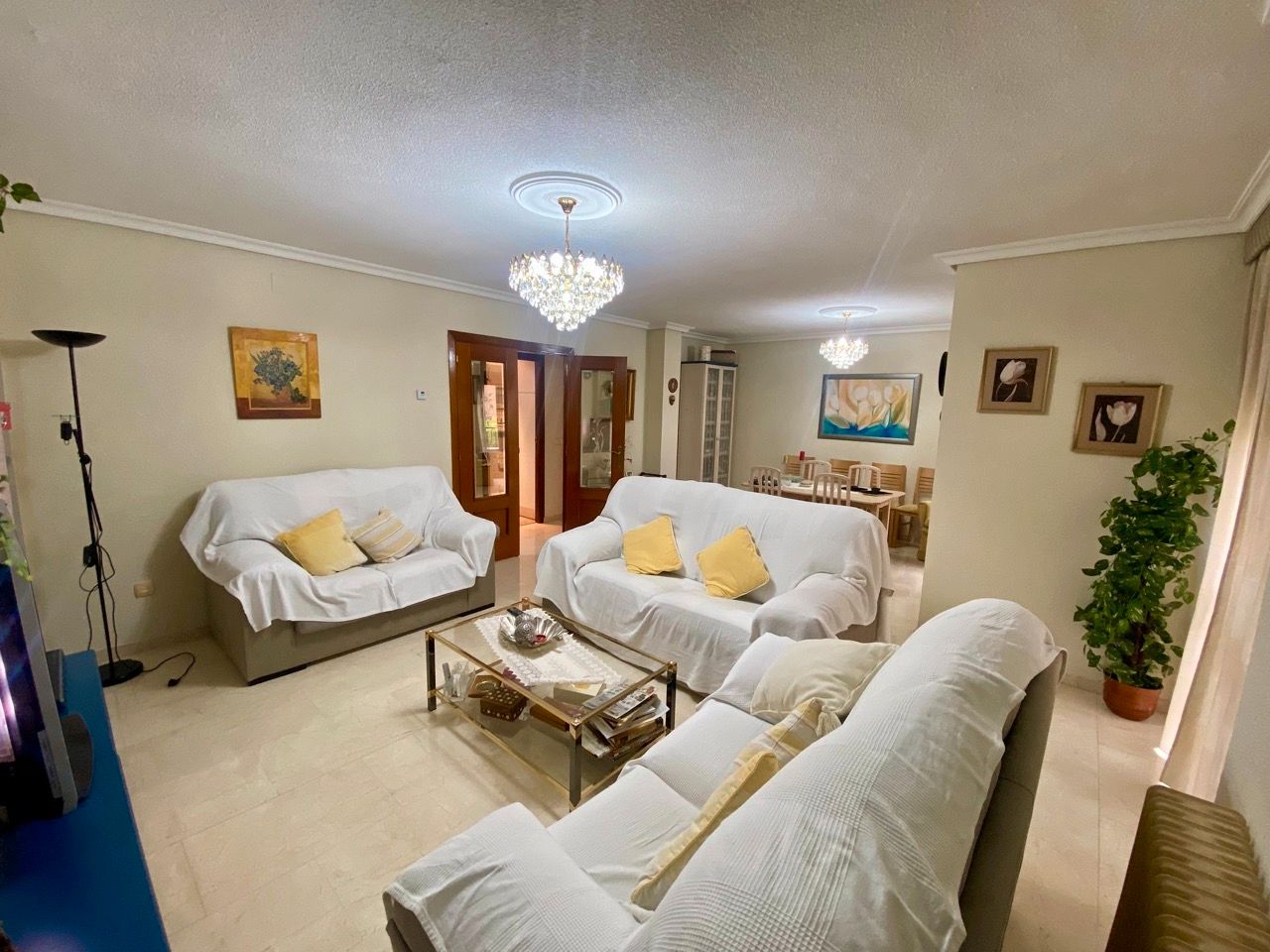 Living room of Flat for sale in Ciudad Real Capital  with Air Conditioner, Heating and Storage room