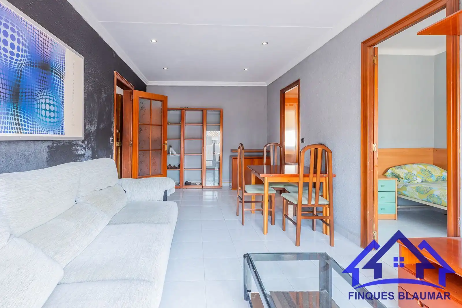Sala de estar de Piso en venta en Canet de Mar con Calefacción