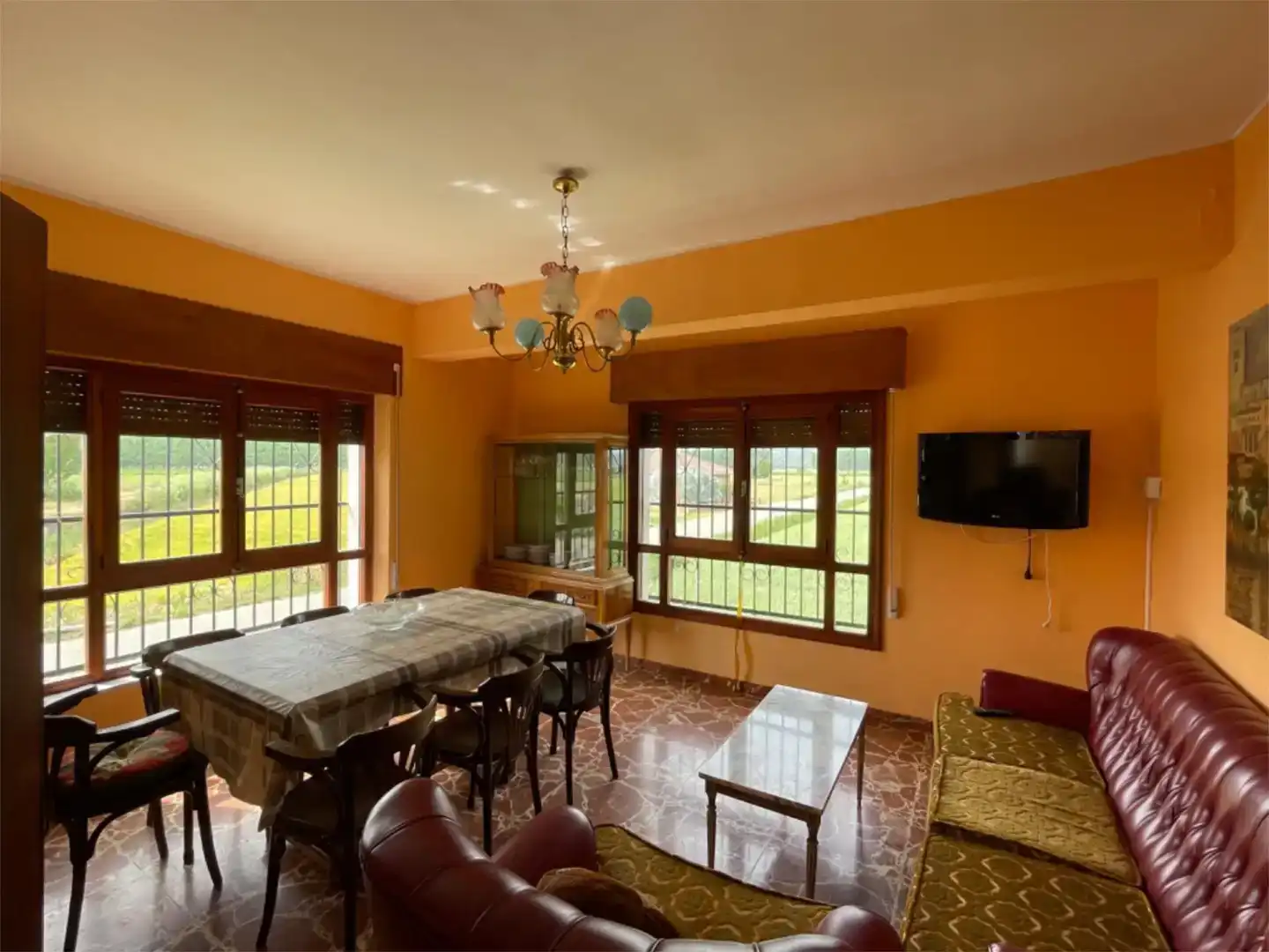 Comedor de Casa o chalet en venta en Fresno de la Polvorosa con Amueblado