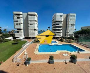 Exterior view of Flat to rent in Torremolinos  with Air Conditioner, Private garden and Swimming Pool