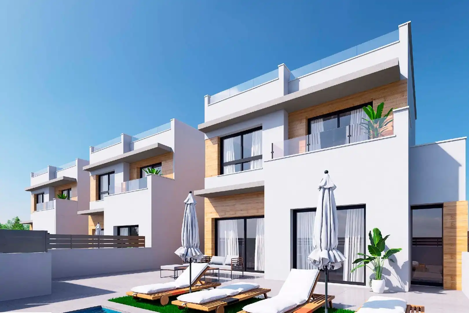 Vista exterior de Casa o xalet en venda en Benijófar amb Aire condicionat, Calefacció i Jardí privat