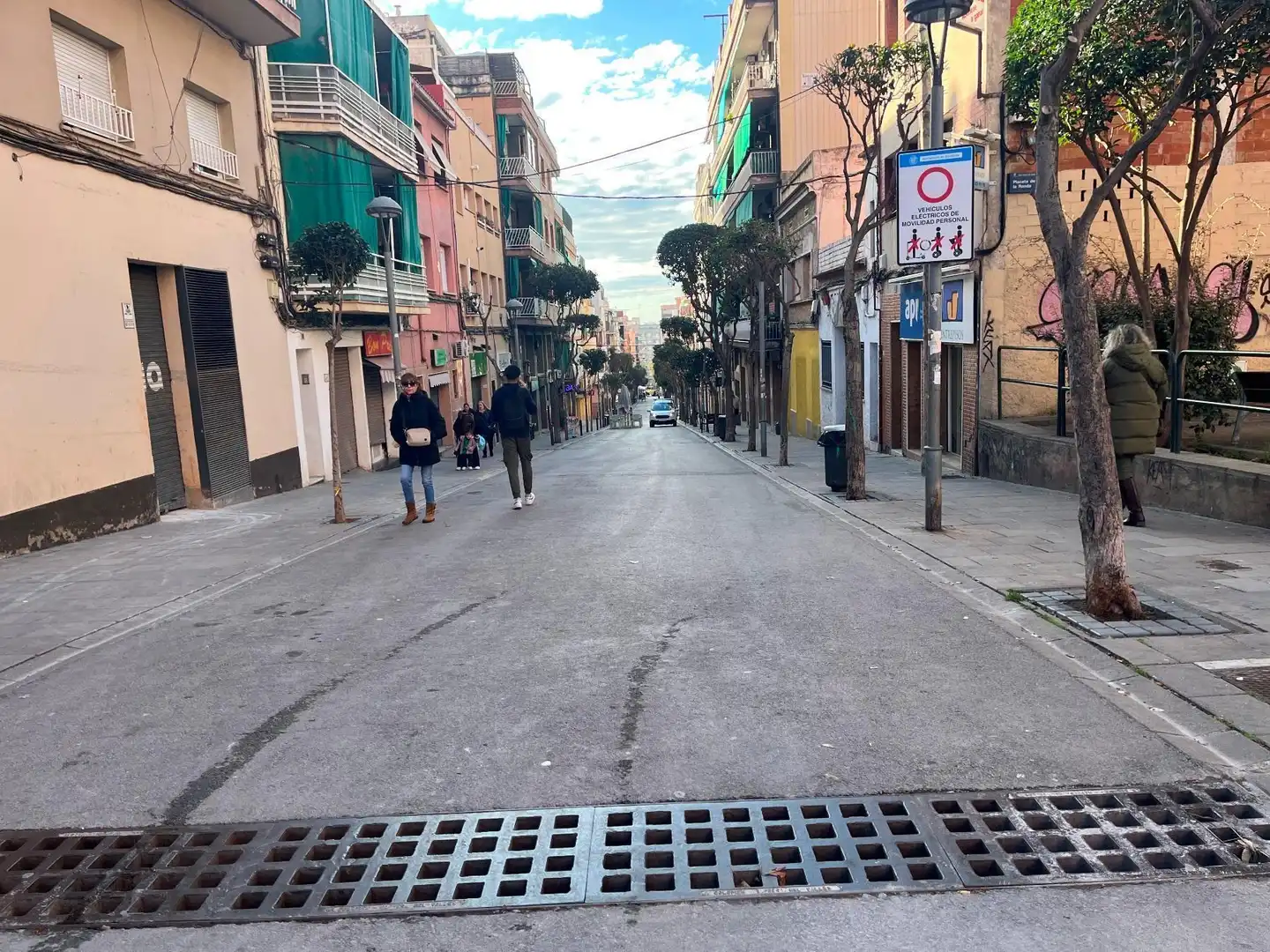 Vista exterior de Piso en venta en Badalona