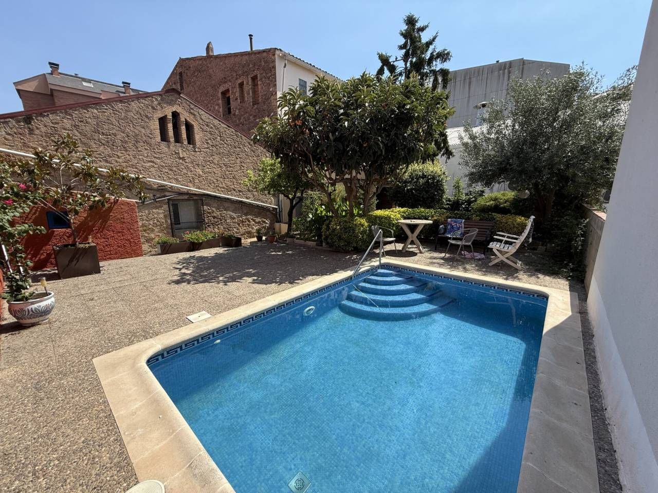 Swimming pool of House or chalet for sale in Igualada  with Heating, Private garden and Terrace