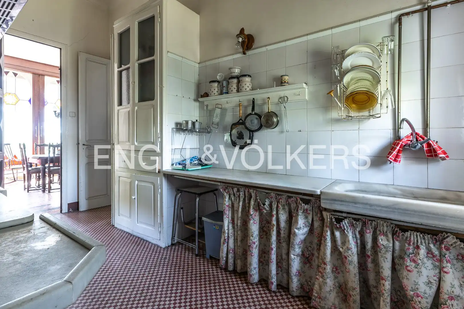 Cocina de Casa o chalet en venta en Badalona con Calefacción y Jardín privado