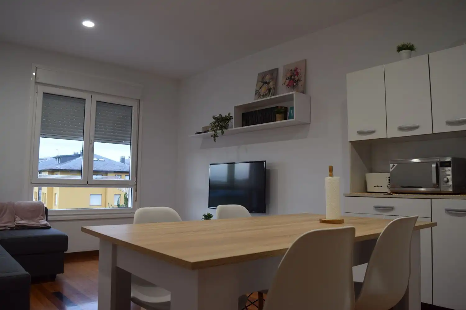 Living room of Flat for sale in El Franco 