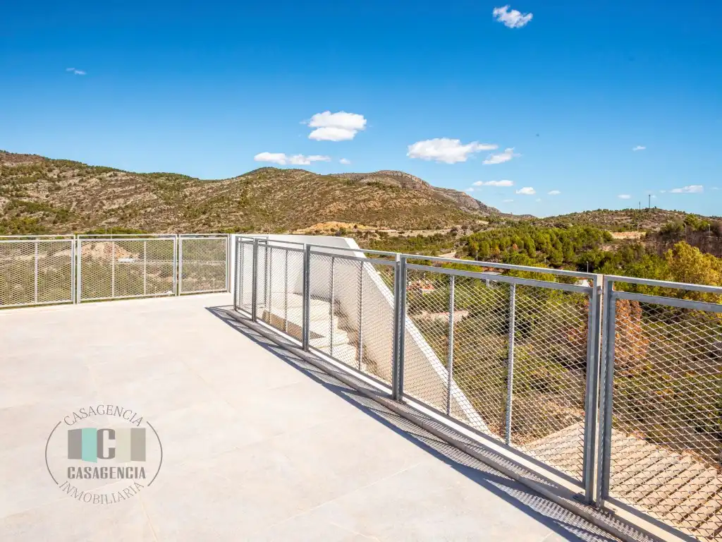 Terraza de Ático en venta en Oropesa del Mar / Orpesa con Aire acondicionado, Terraza y Horno