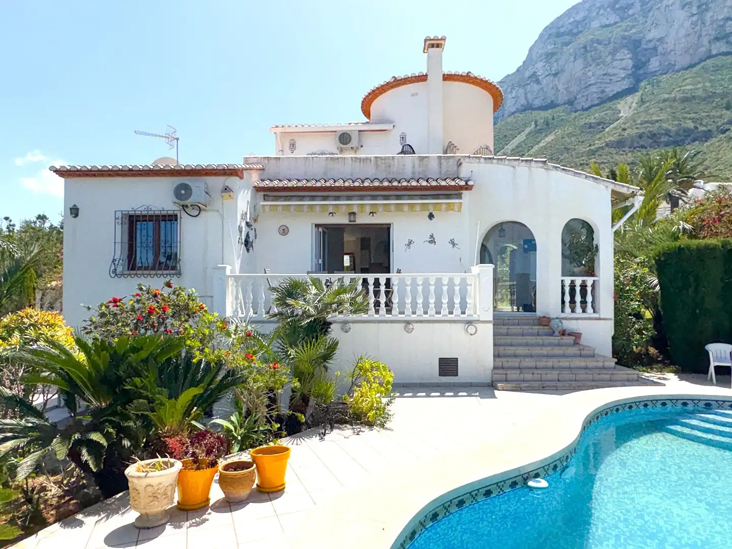 Exterior view of Houses for sale in Dénia  with Air Conditioner, Heating and Private garden