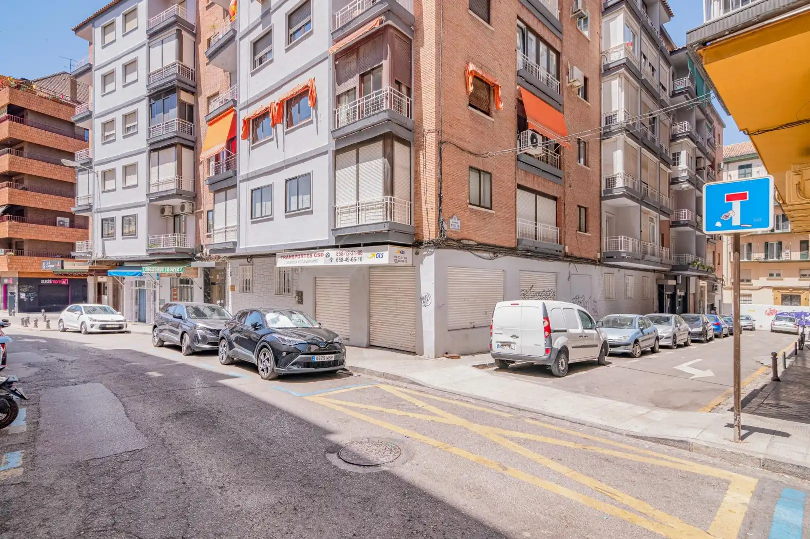 Vista exterior de Piso en venta en Granada con Calefacción, Trastero y Balcón