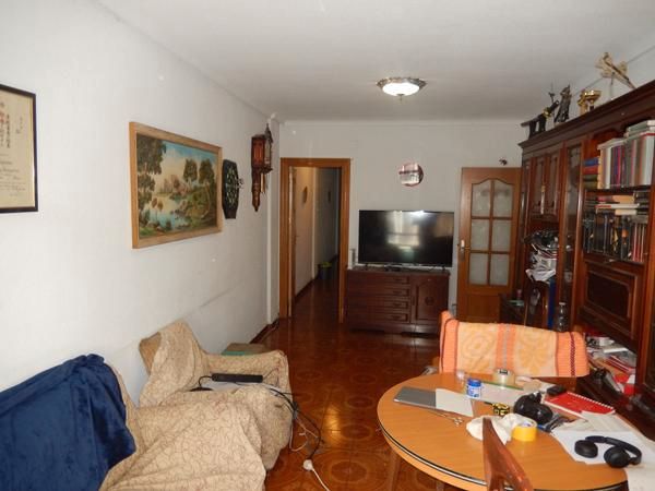 Living room of Flat for sale in  Albacete Capital  with Heating and Balcony