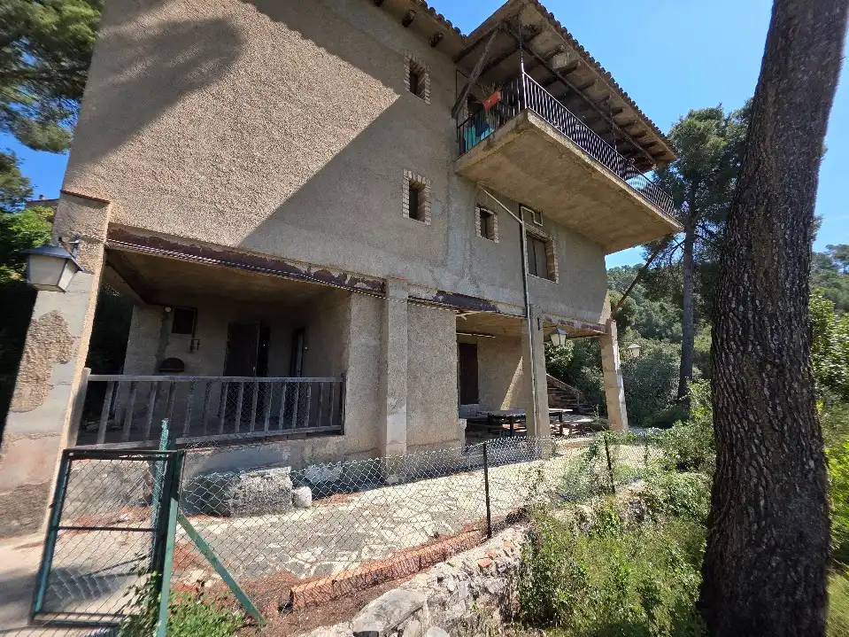 Exterior view of Country homes for sale in Castellar del Vallès  with Heating, Private garden and Swimming Pool