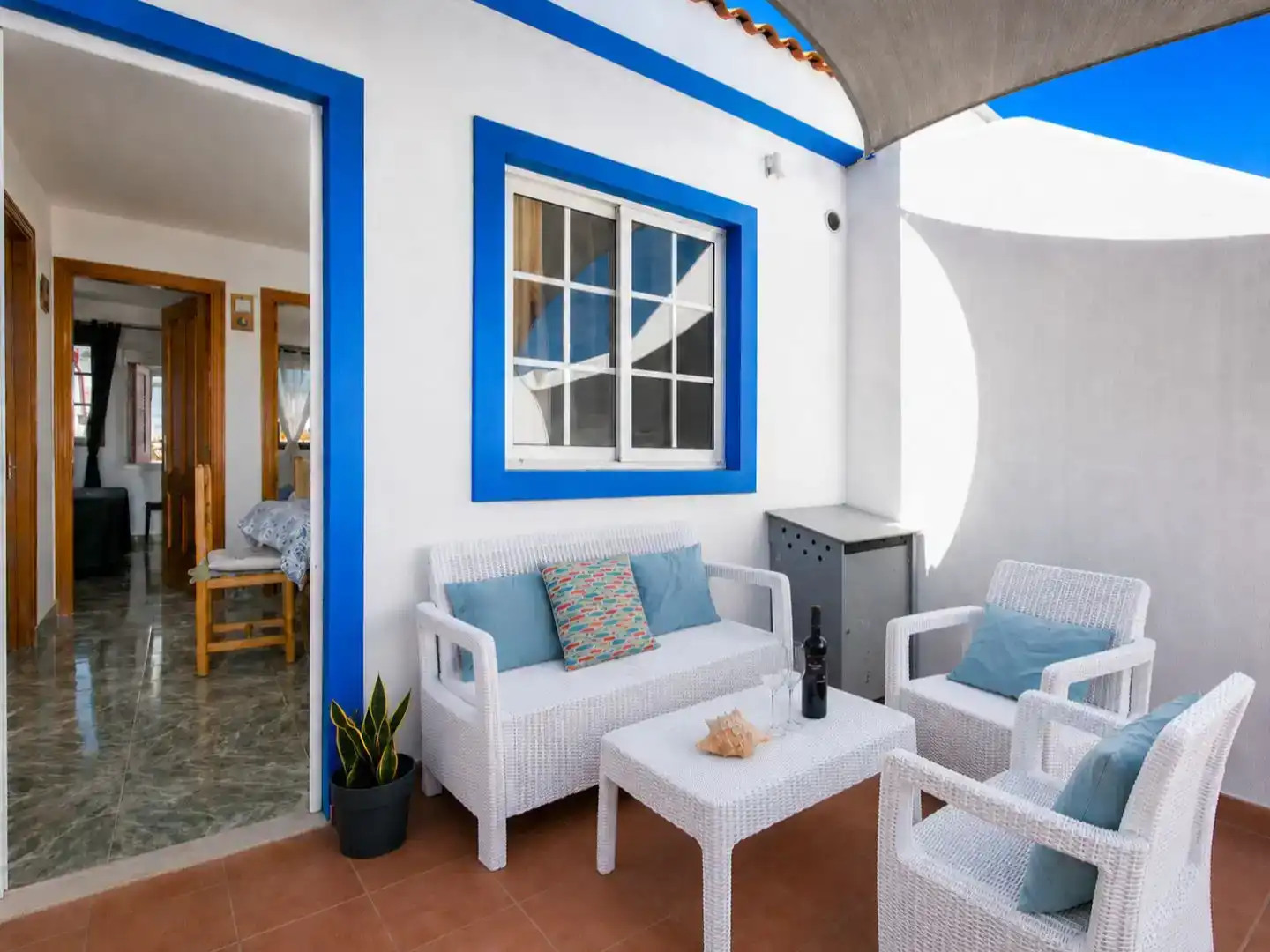 Terrasse von Dachboden zur Miete in Arico, Santa Cruz de Tenerife