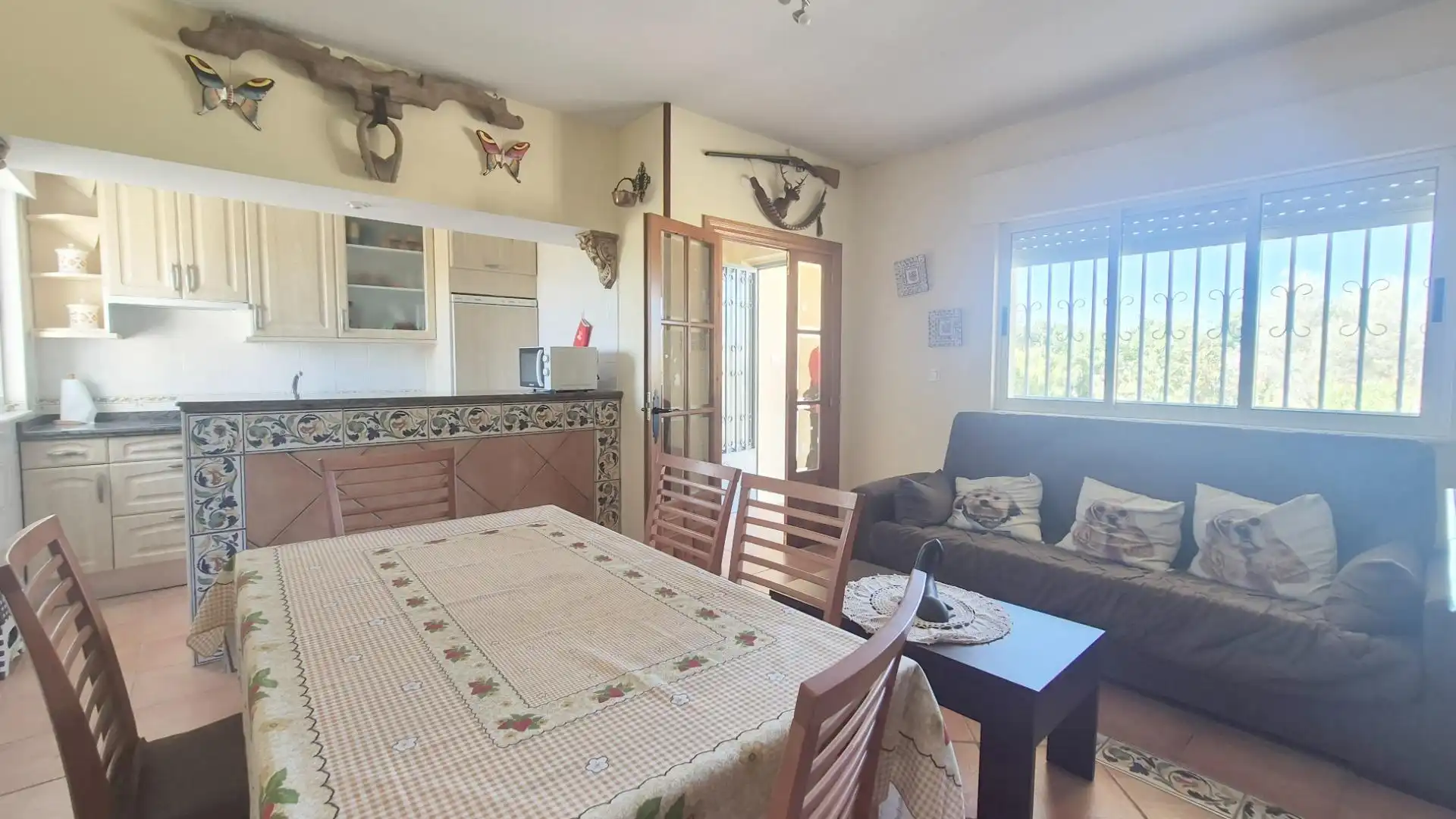 Dining room of Houses for sale in Calvarrasa de Abajo  with Heating, Storage room and Furnished