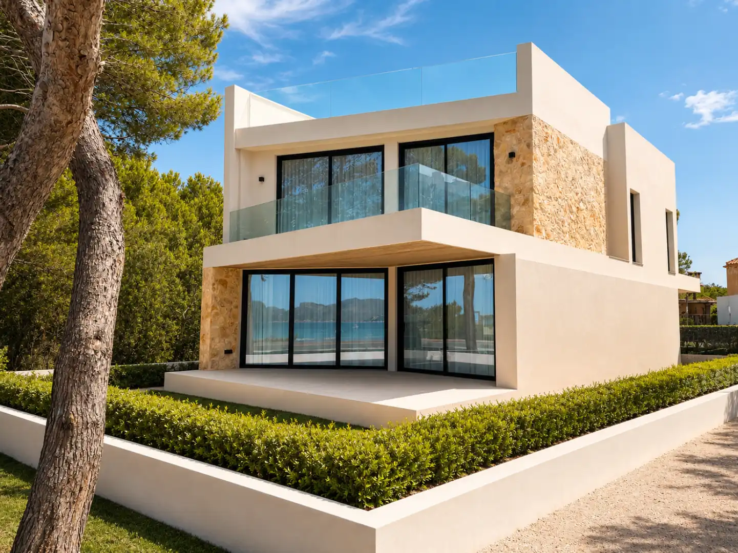 Exterior view of Houses for rent in Alcúdia  with Air Conditioner, Heating and Private garden
