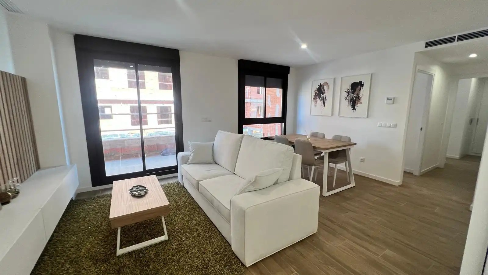 Sala de estar de Piso en venta en Castellón de la Plana / Castelló de la Plana con Aire acondicionado, Terraza y Trastero