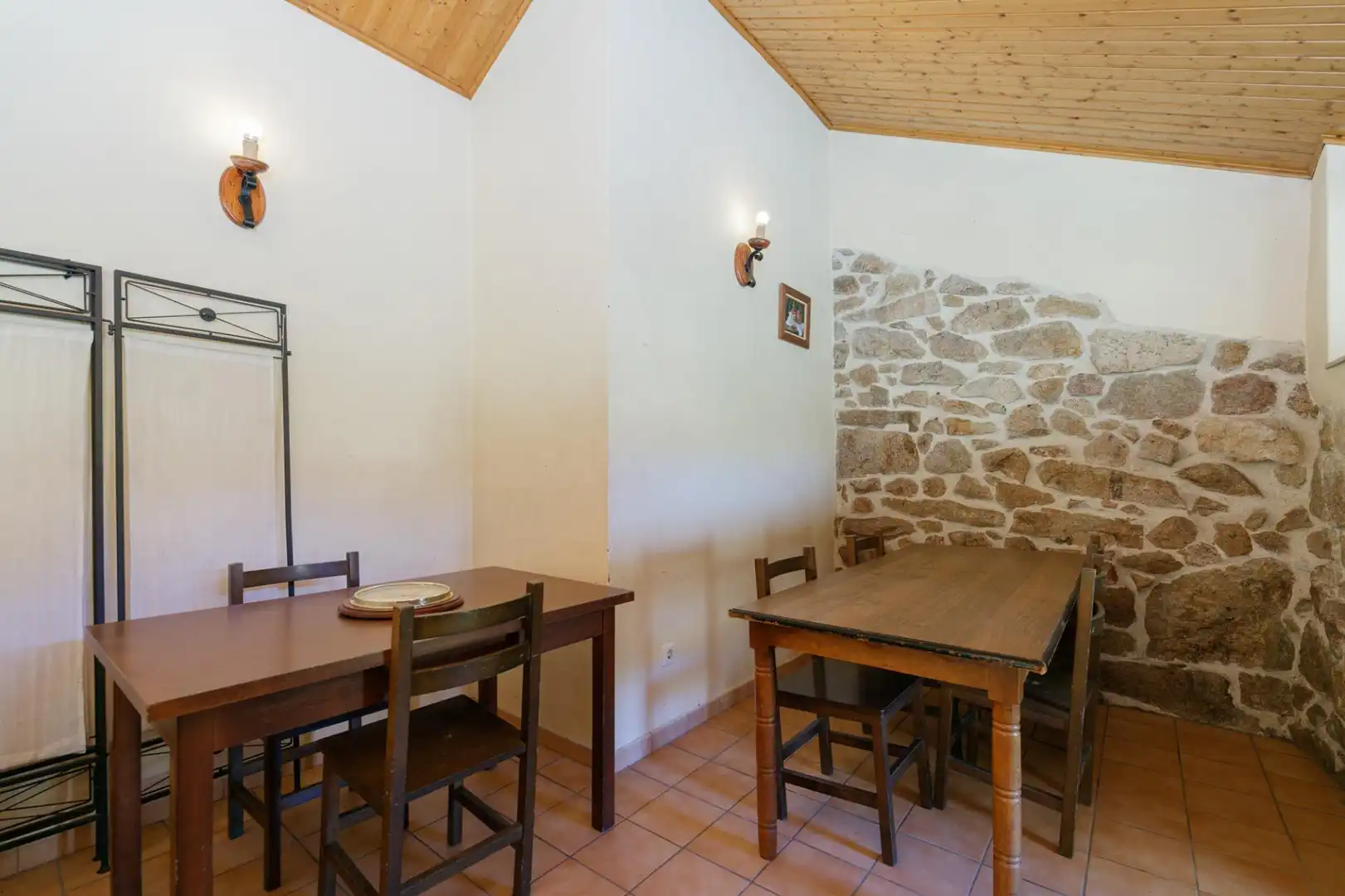 Dining room of Houses for sale in Arbo  with Heating, Private garden and Storage room