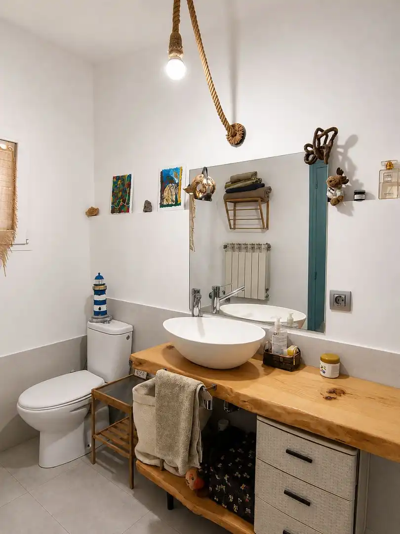 Bathroom of Flat for sale in Cassà de la Selva  with Heating and Terrace