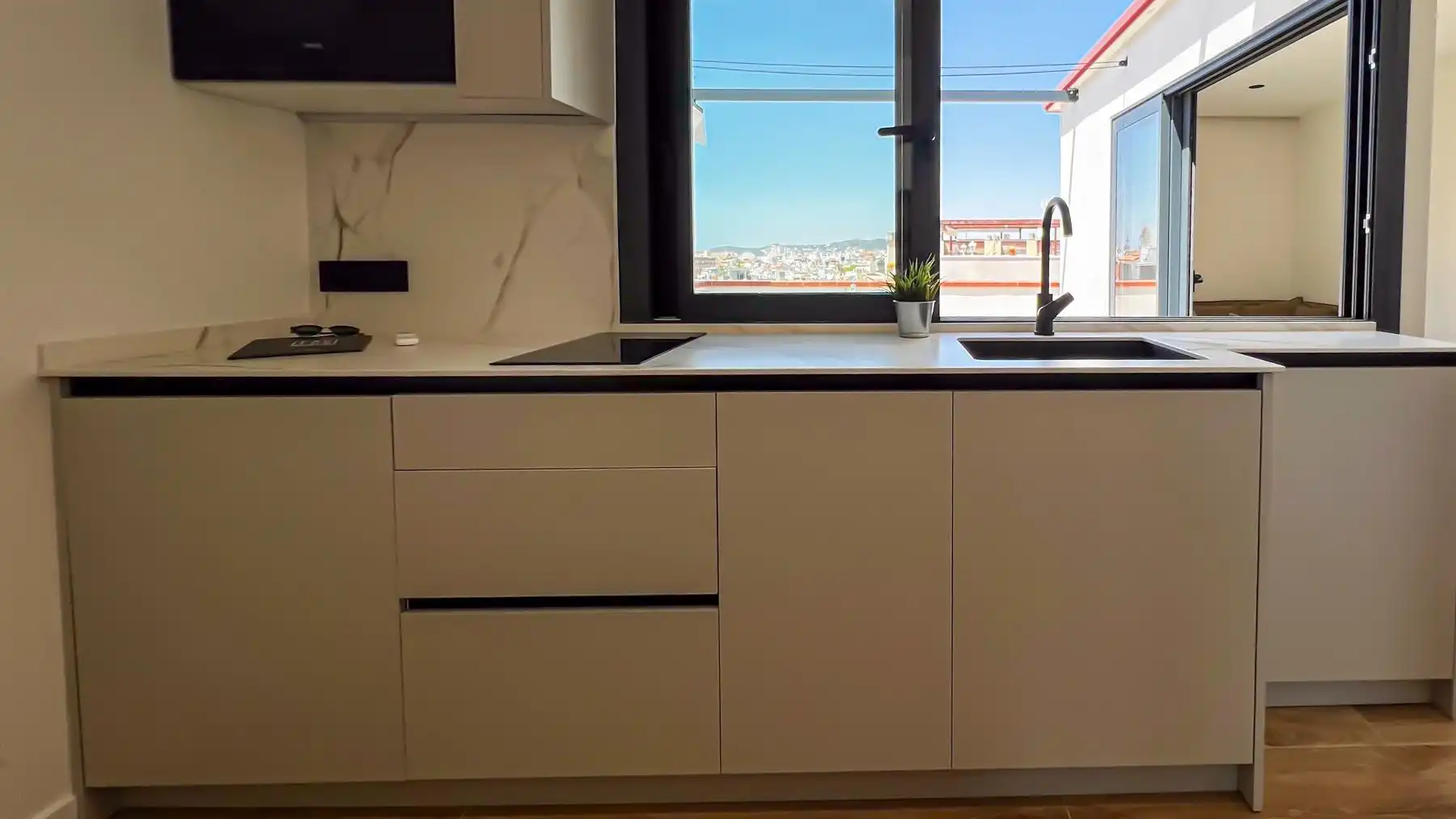 Kitchen of Attic for sale in Aiguadolç - Sant Sebastià