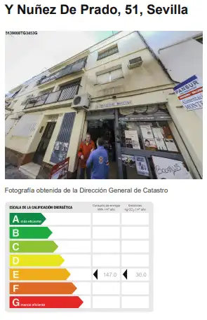 Vista exterior de Piso en venta en Sevilla con Amueblado