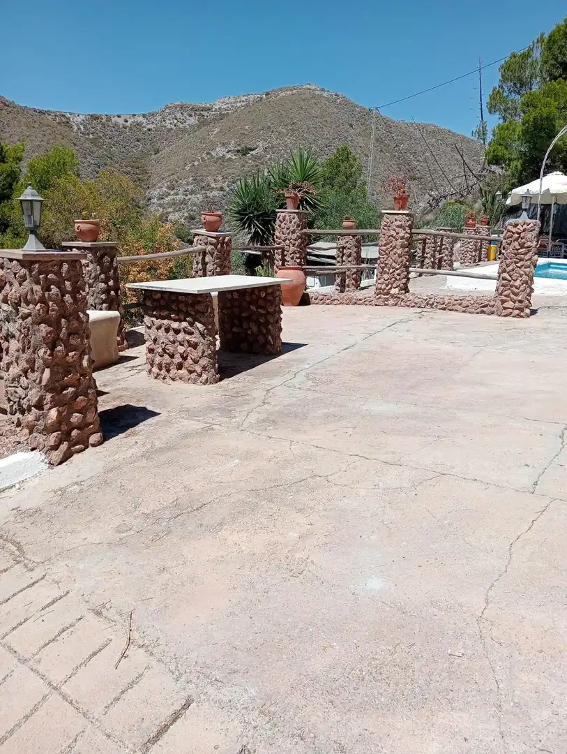 Terrace of Country homes for sale in Adra  with Swimming Pool