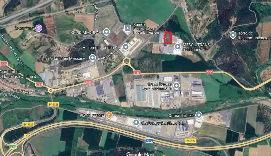 Terreny industrial de lloguer a Fogars de la Selva, imagen 8