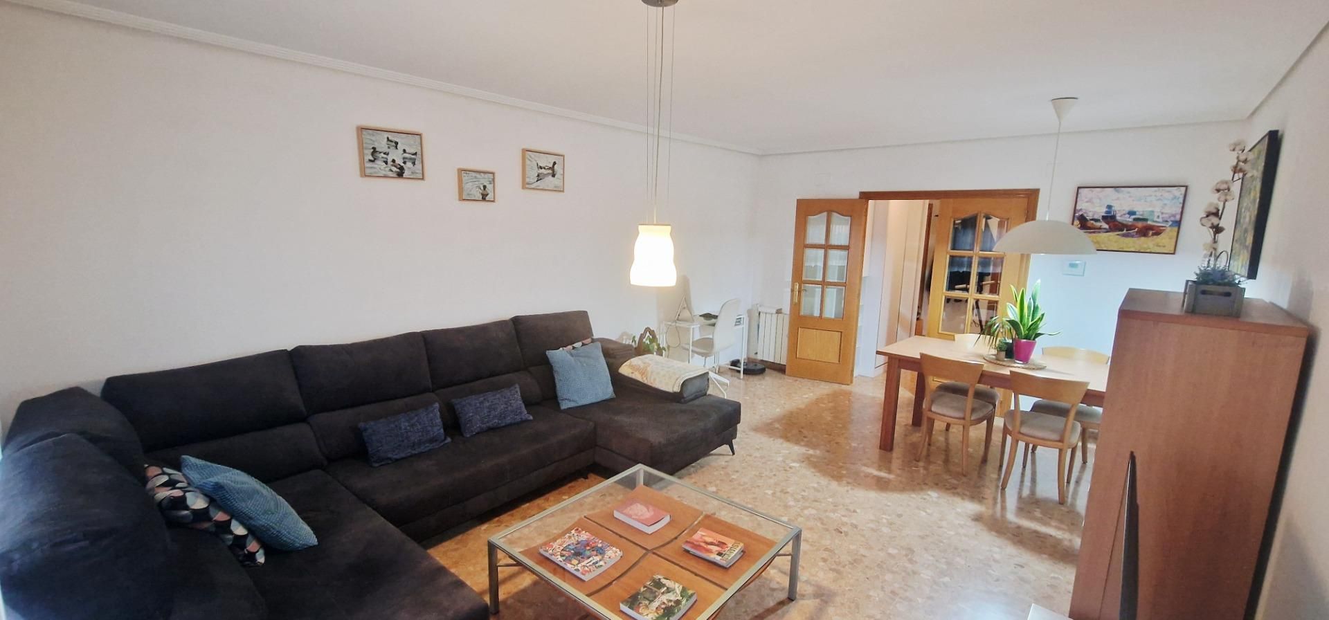 Living room of Flat for sale in Castellón de la Plana / Castelló de la Plana  with Air Conditioner, Heating and Private garden