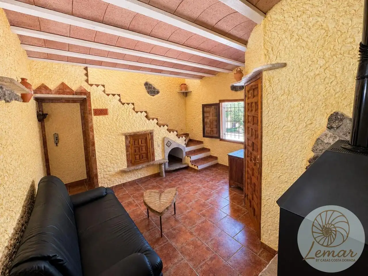 Finca rústica en venta en El Perelló con Jardín privado, Terraza y Piscina
