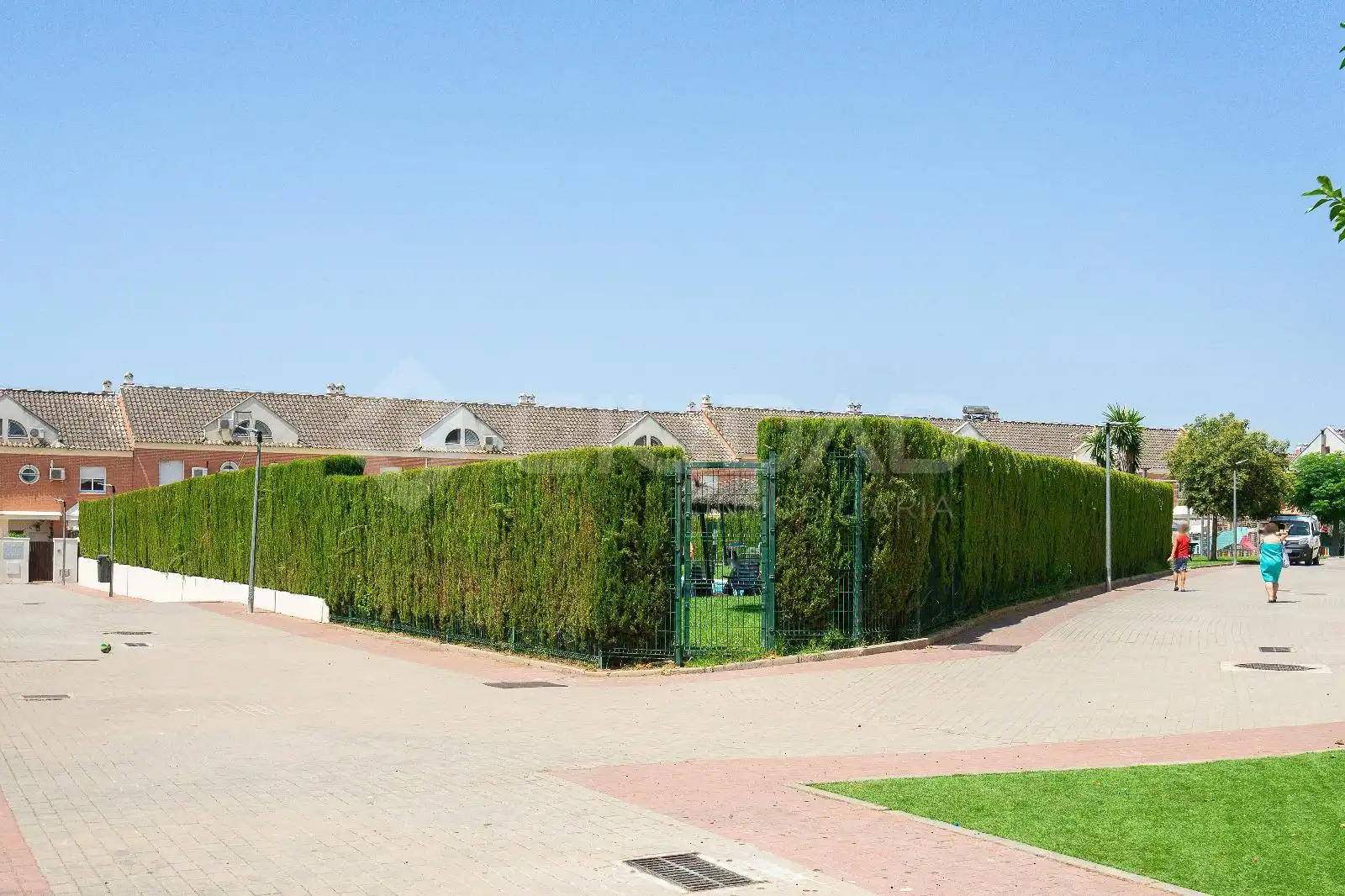 Jardín de Casa o chalet en venta en Coria del Río con Aire acondicionado, Terraza y Piscina comunitaria