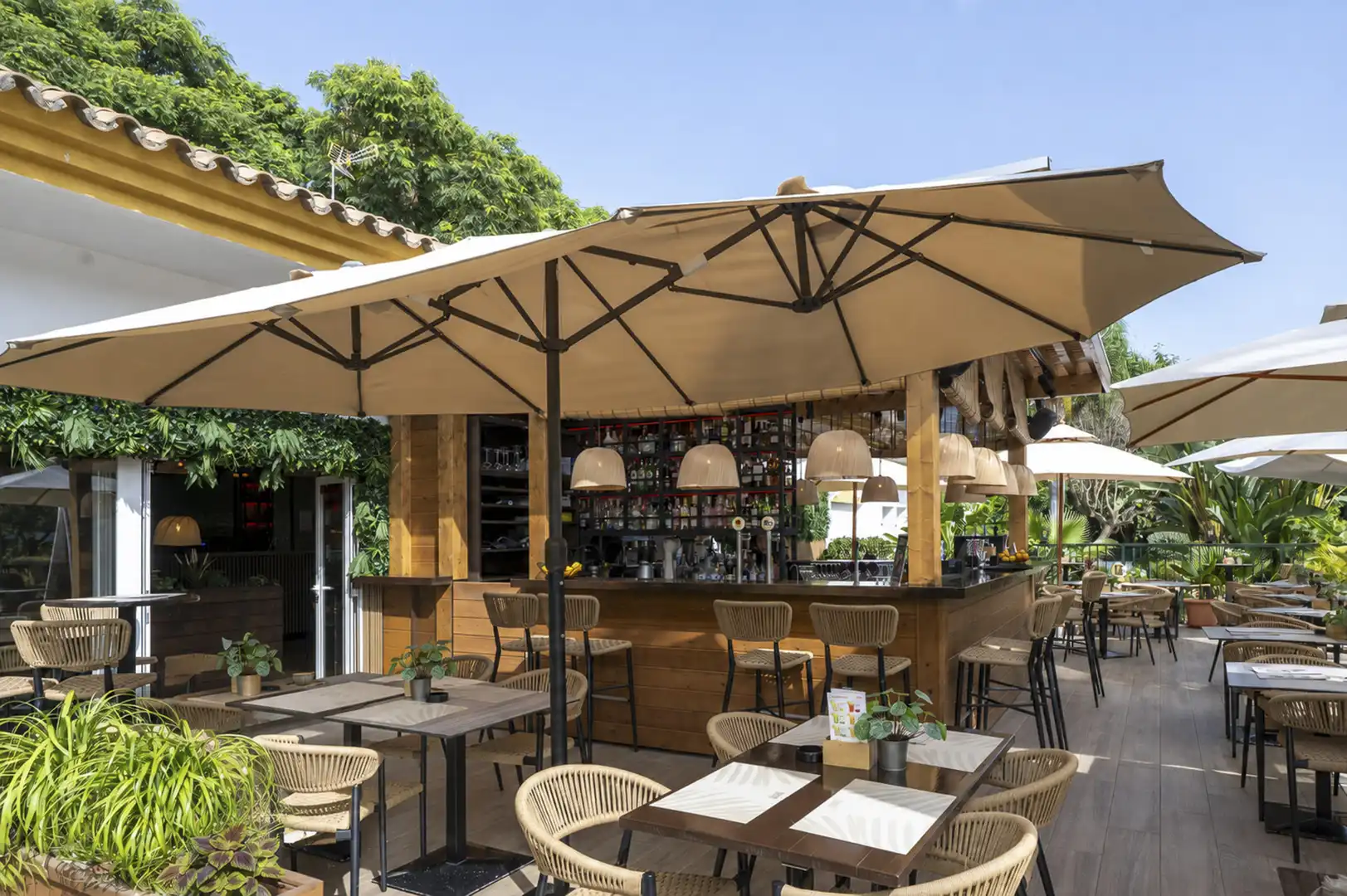 Terrace of Apartments for rent in Marbella  with Terrace, Swimming Pool and Community pool