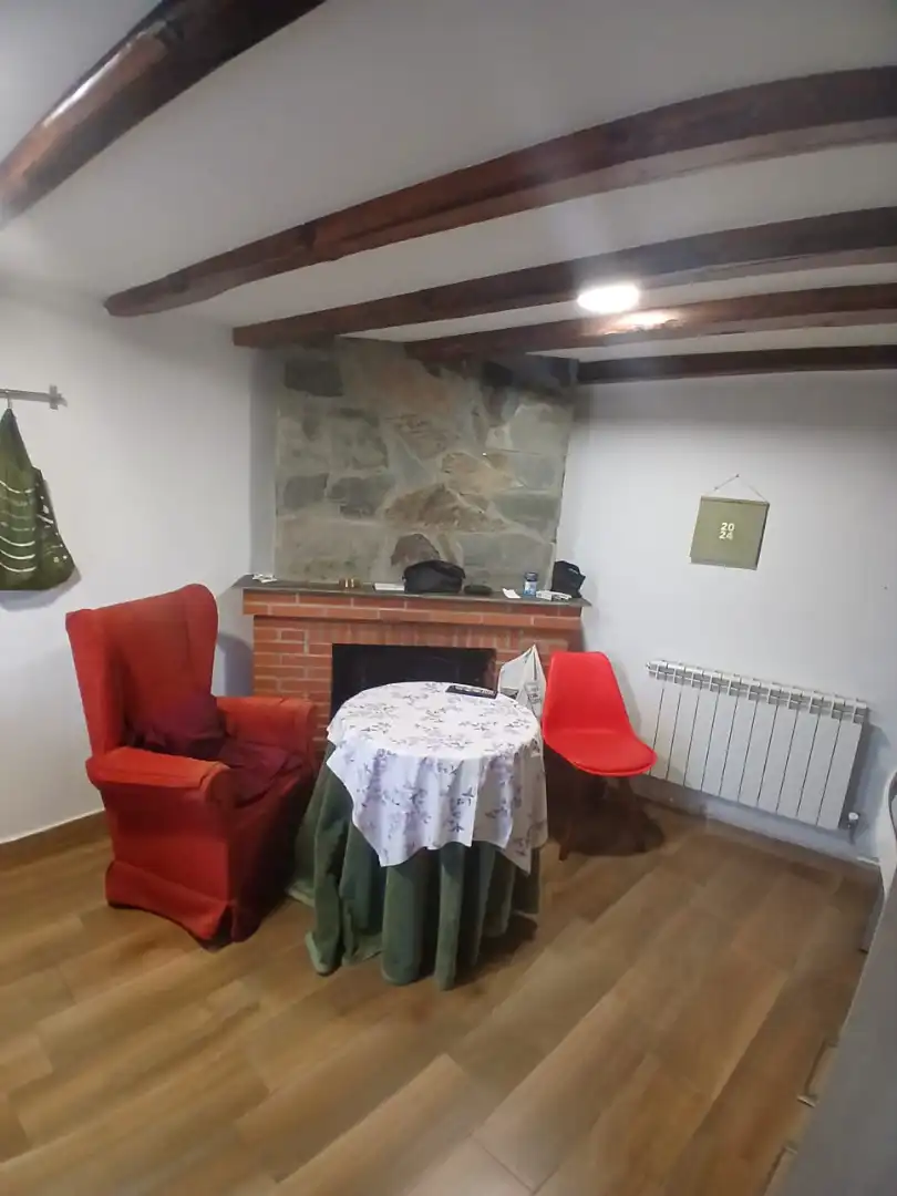 Living room of Houses for sale in Montejo  with Terrace and Furnished