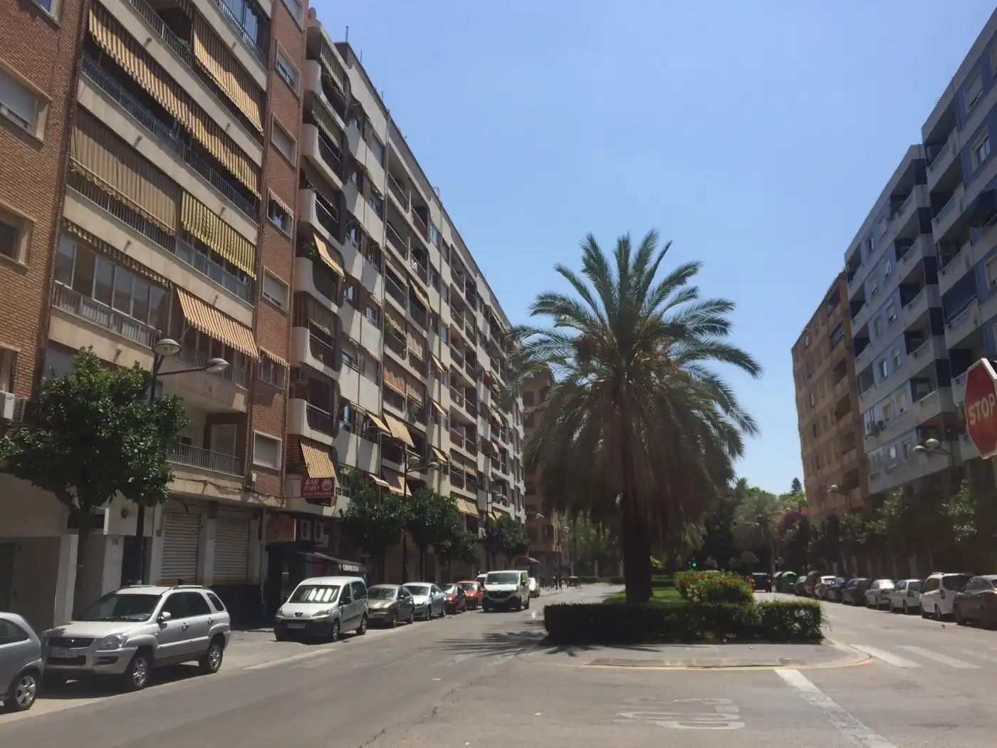 Außenansicht von Wohnung zur Miete in Valencia mit Terrasse, Möbliert und Balkon