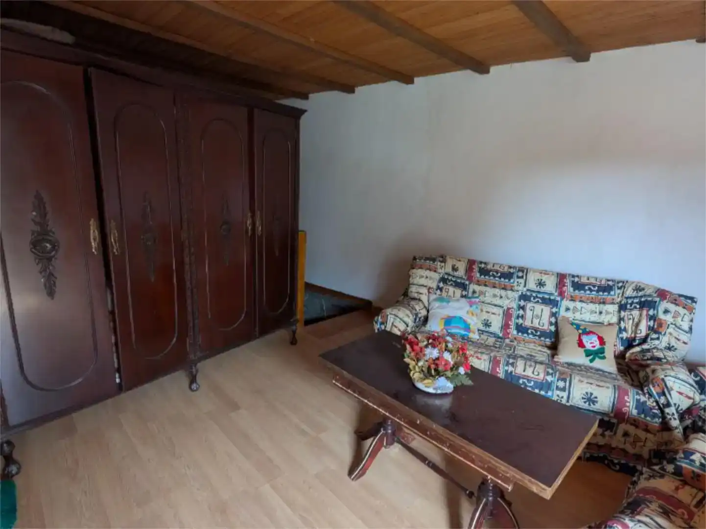 Sala d'estar de Casa o xalet en venda en San Cristovo de Cea amb Balcó