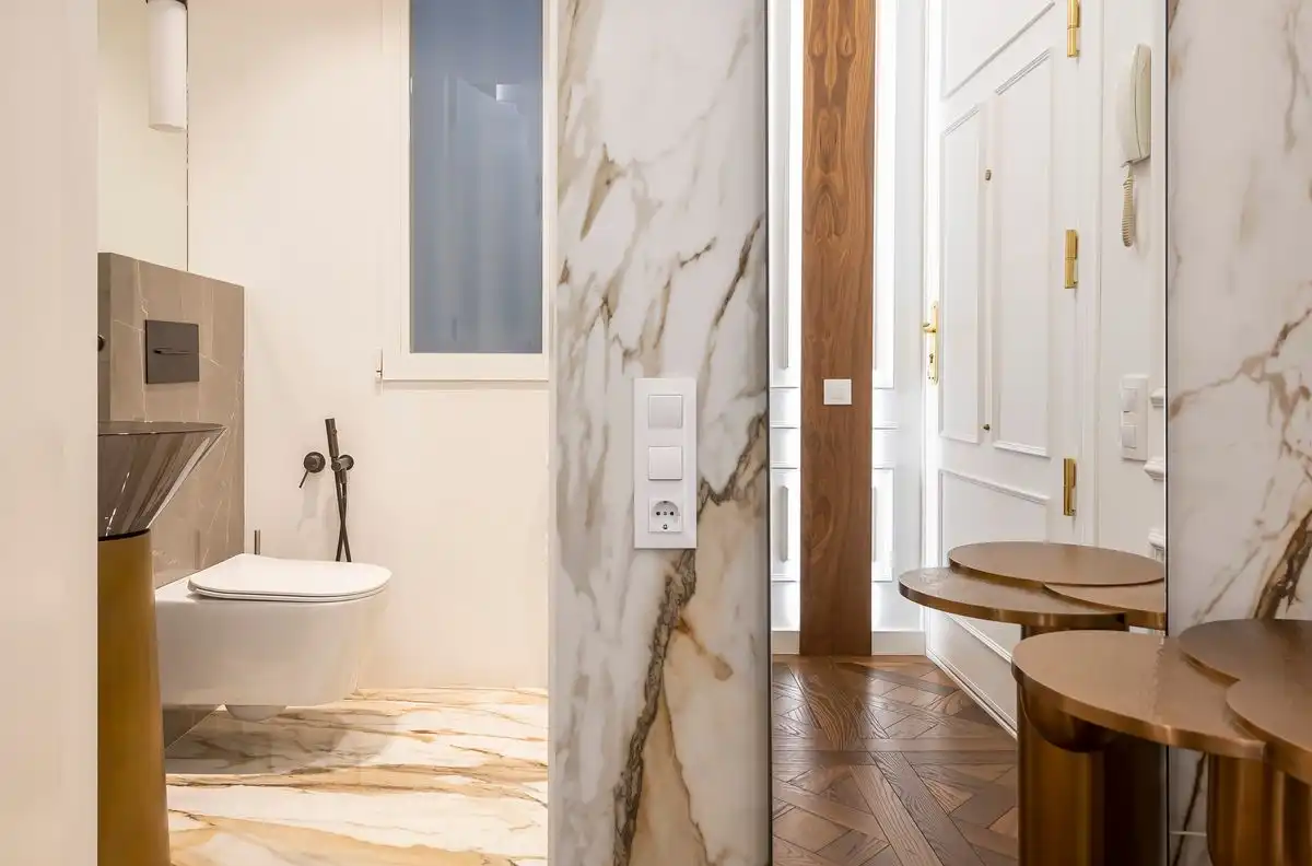 Baño de Planta baja en venta en Madrid con Aire acondicionado, Calefacción y Terraza