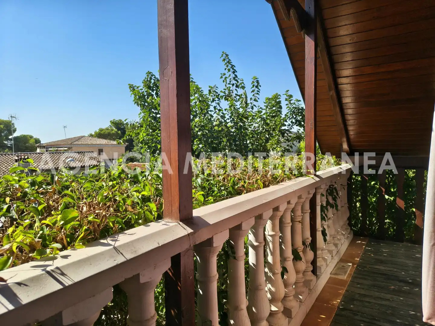 Terrassa de Casa o xalet de lloguer en Paterna amb Aire condicionat, Calefacció i Jardí privat