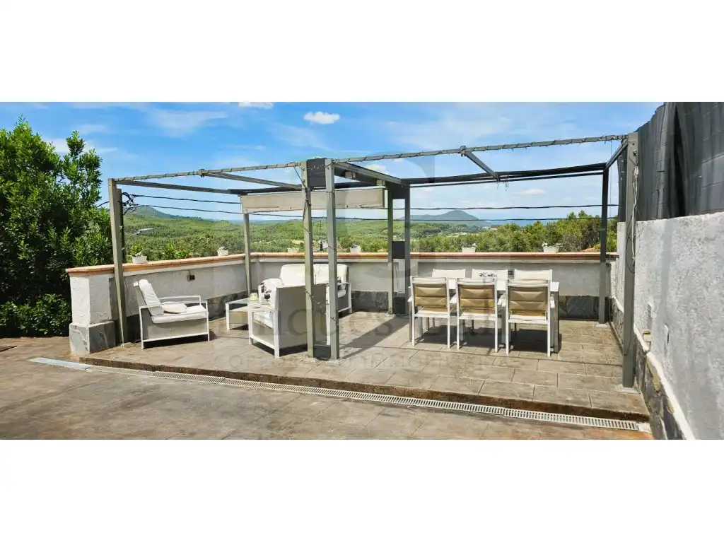 Terraza de Casa o chalet en venta en Sant Salvador de Guardiola con Jardín privado, Terraza y Piscina