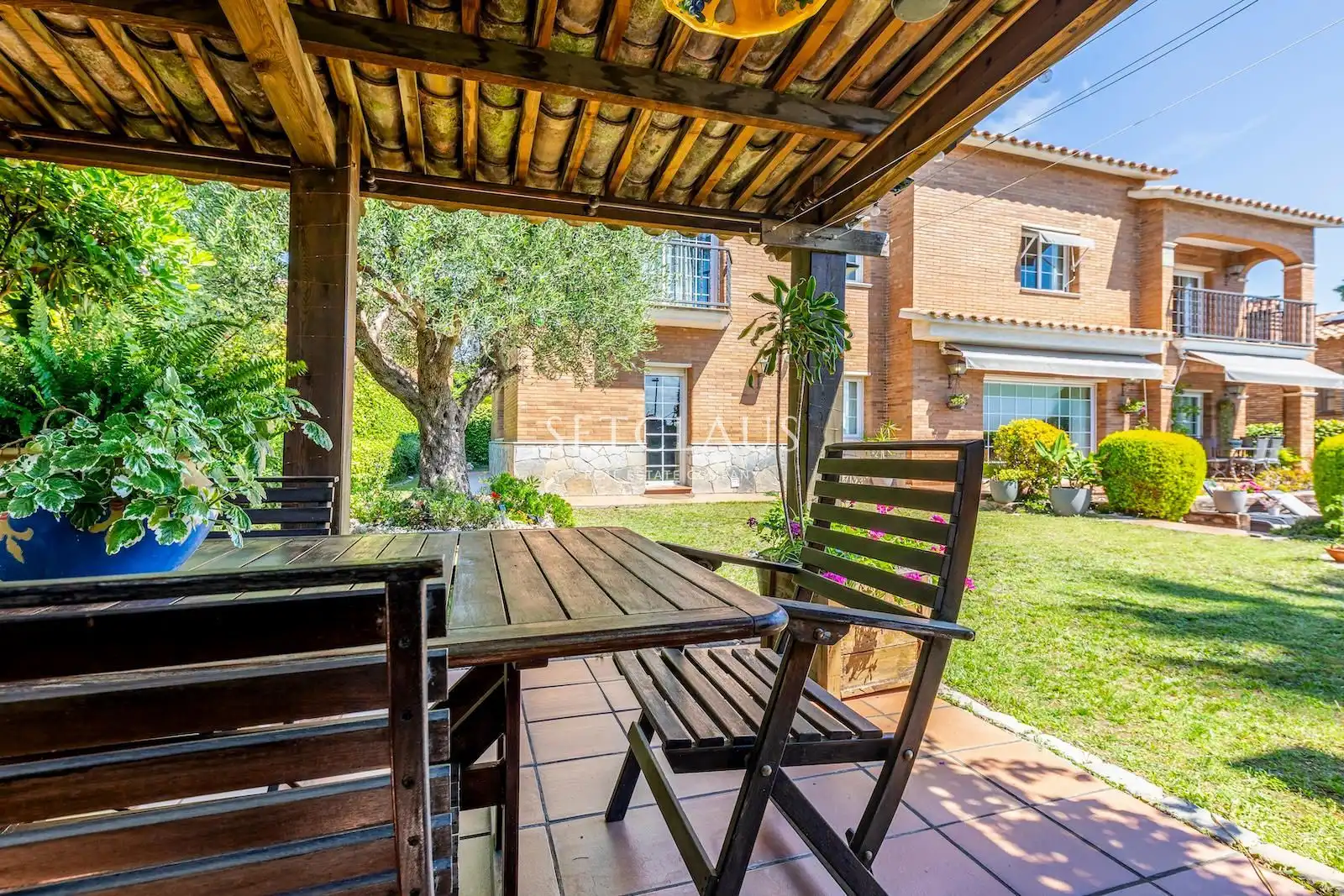 Terrassa de Casa o xalet en venda en Premià de Dalt amb Calefacció, Jardí privat i Terrassa