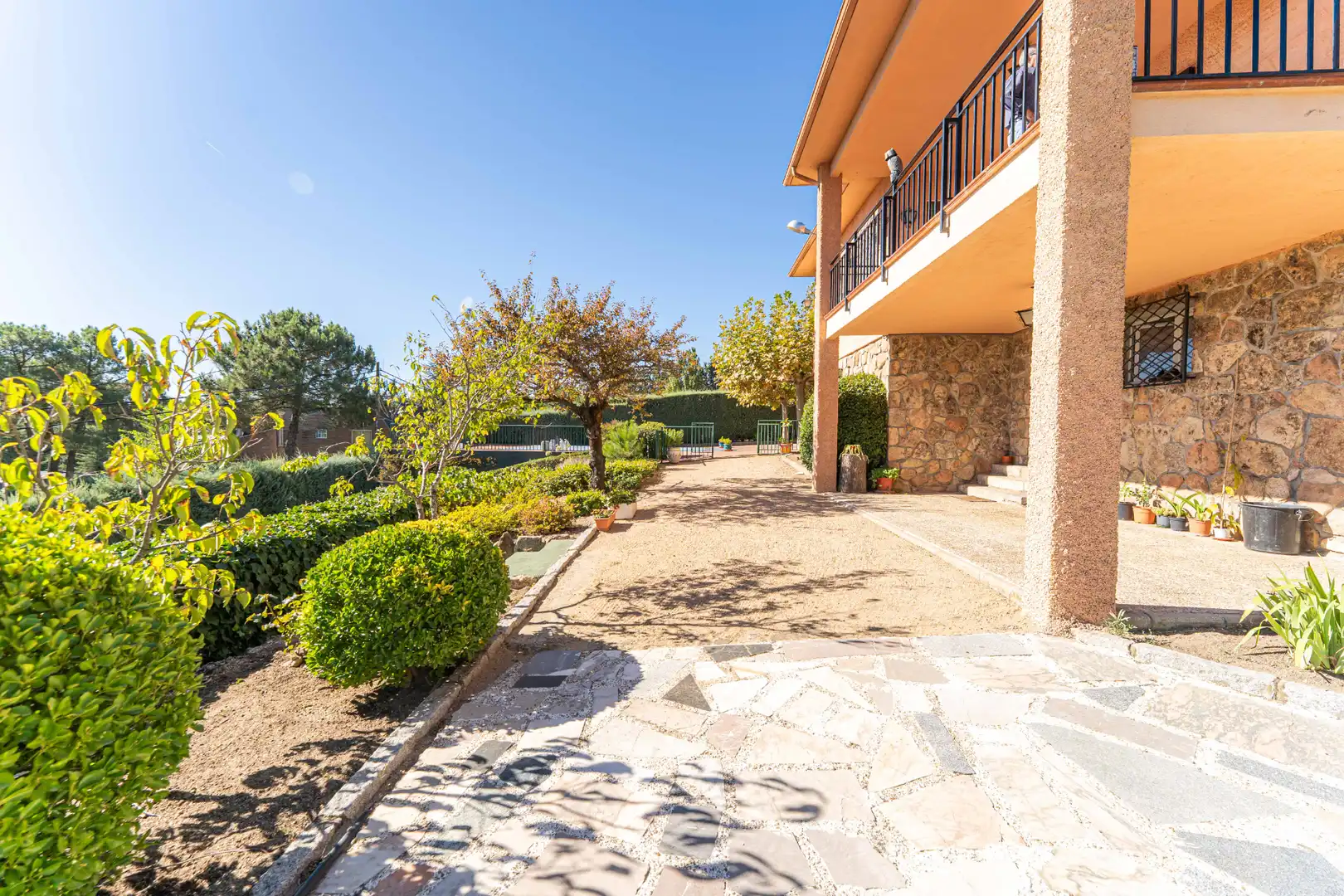Garden of Houses for sale in Guadarrama  with Air Conditioner, Heating and Private garden