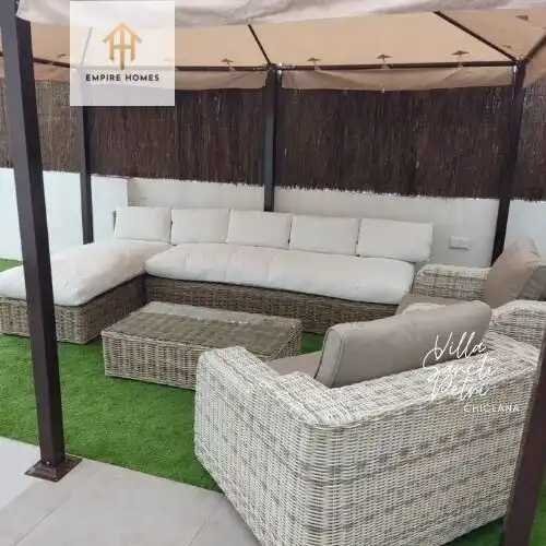 Terraza de Casa o chalet de alquiler en Chiclana de la Frontera con Aire acondicionado, Trastero y Piscina