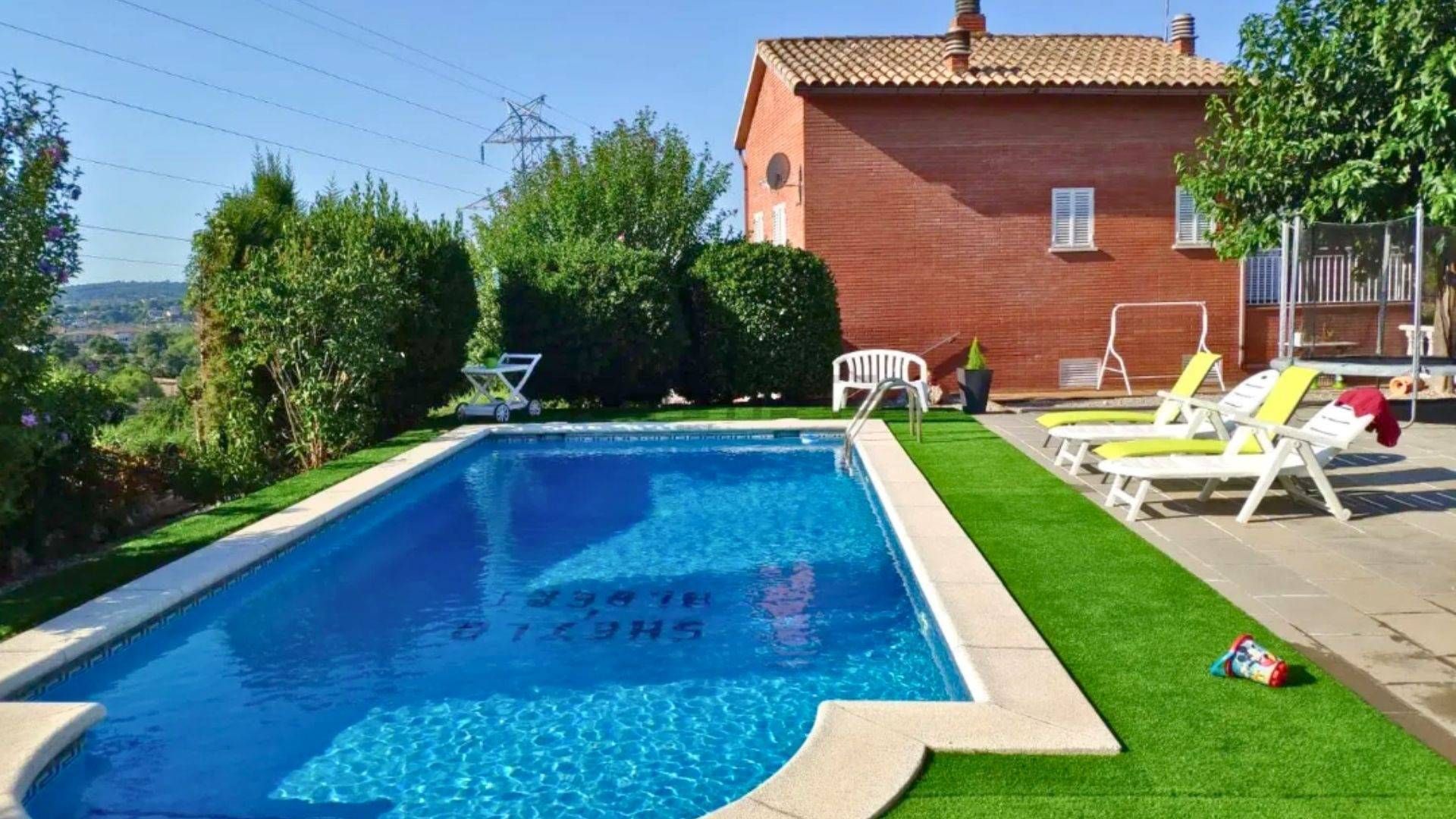 Piscina de Casa o xalet en venda en Maçanet de la Selva amb Calefacció, Jardí privat i Terrassa